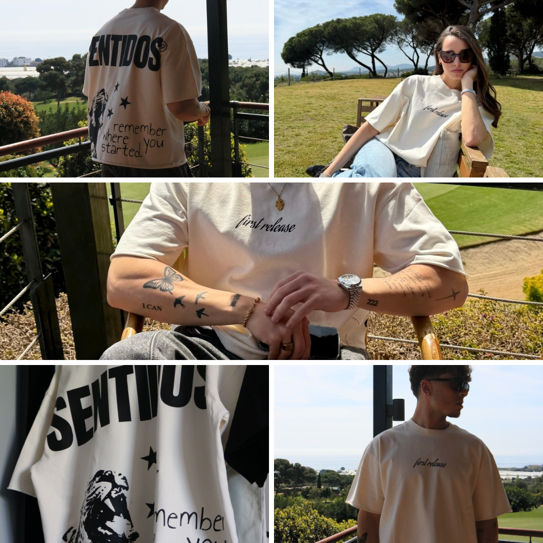 CAMISETAS OVERSIZE PREMIUM 100% ALGODÓN