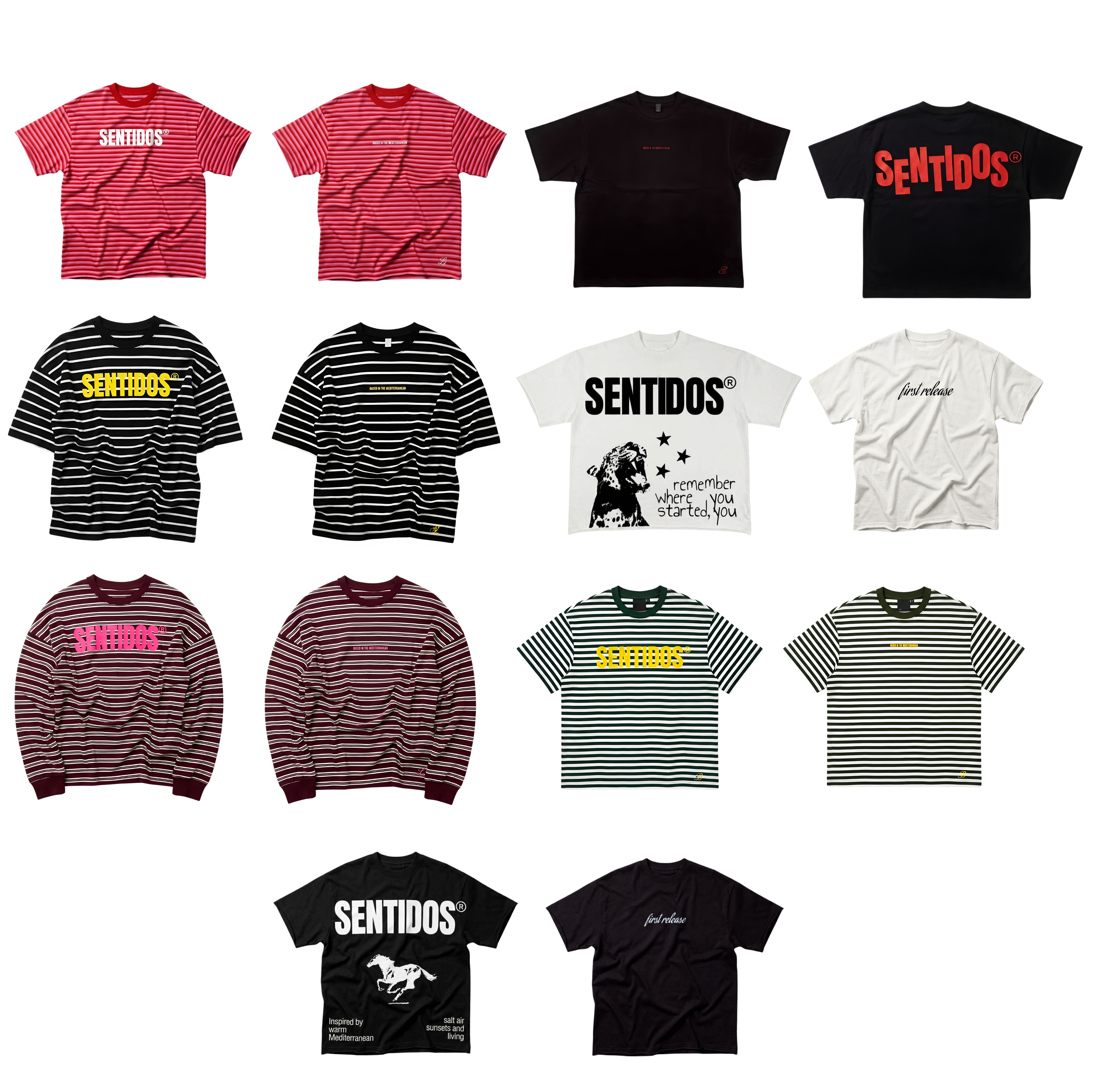 CAMISETAS OVERSIZE PREMIUM 100% ALGODÓN
