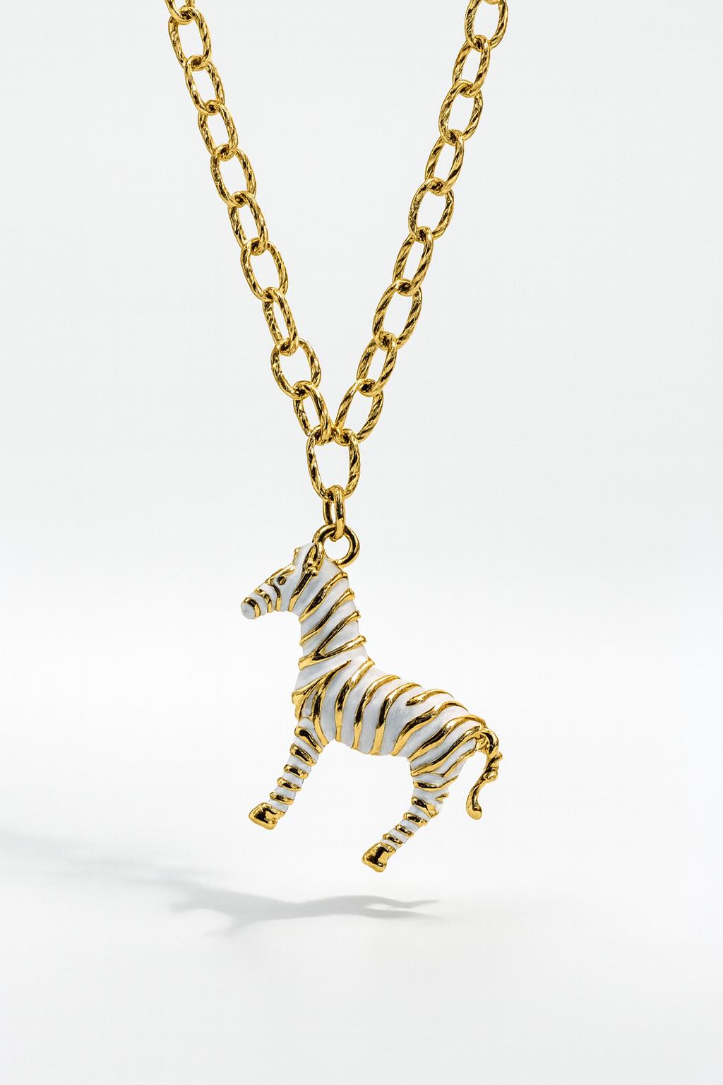 ZEBRA NECKLACE