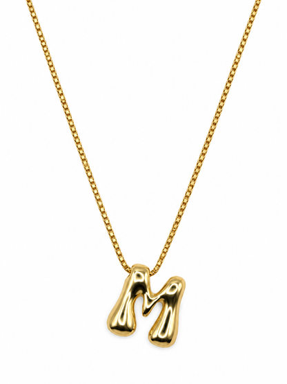 COLLIER AVEC INITIALE