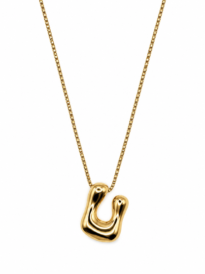 COLLIER AVEC INITIALE