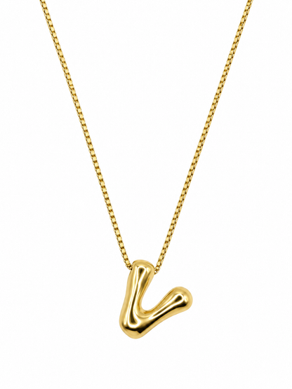 COLLIER AVEC INITIALE