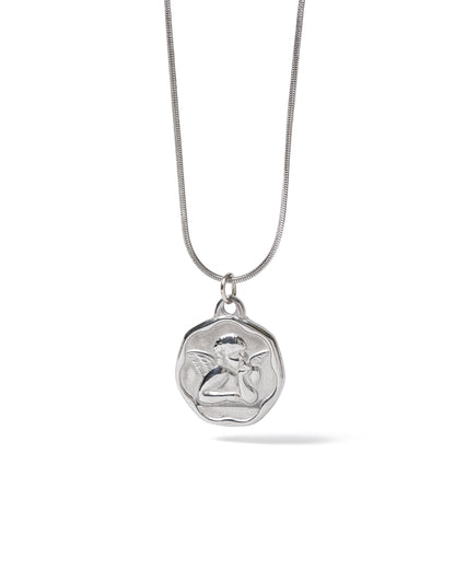 ANGELIC SILVER NECKLACE