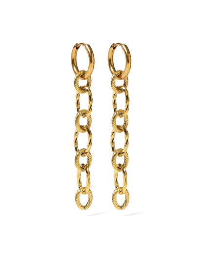 DUSKY GOLD EARRINGS