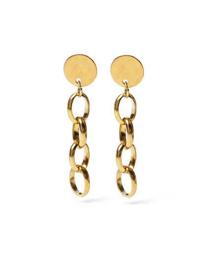 BRAVE GOLD EARRINGS