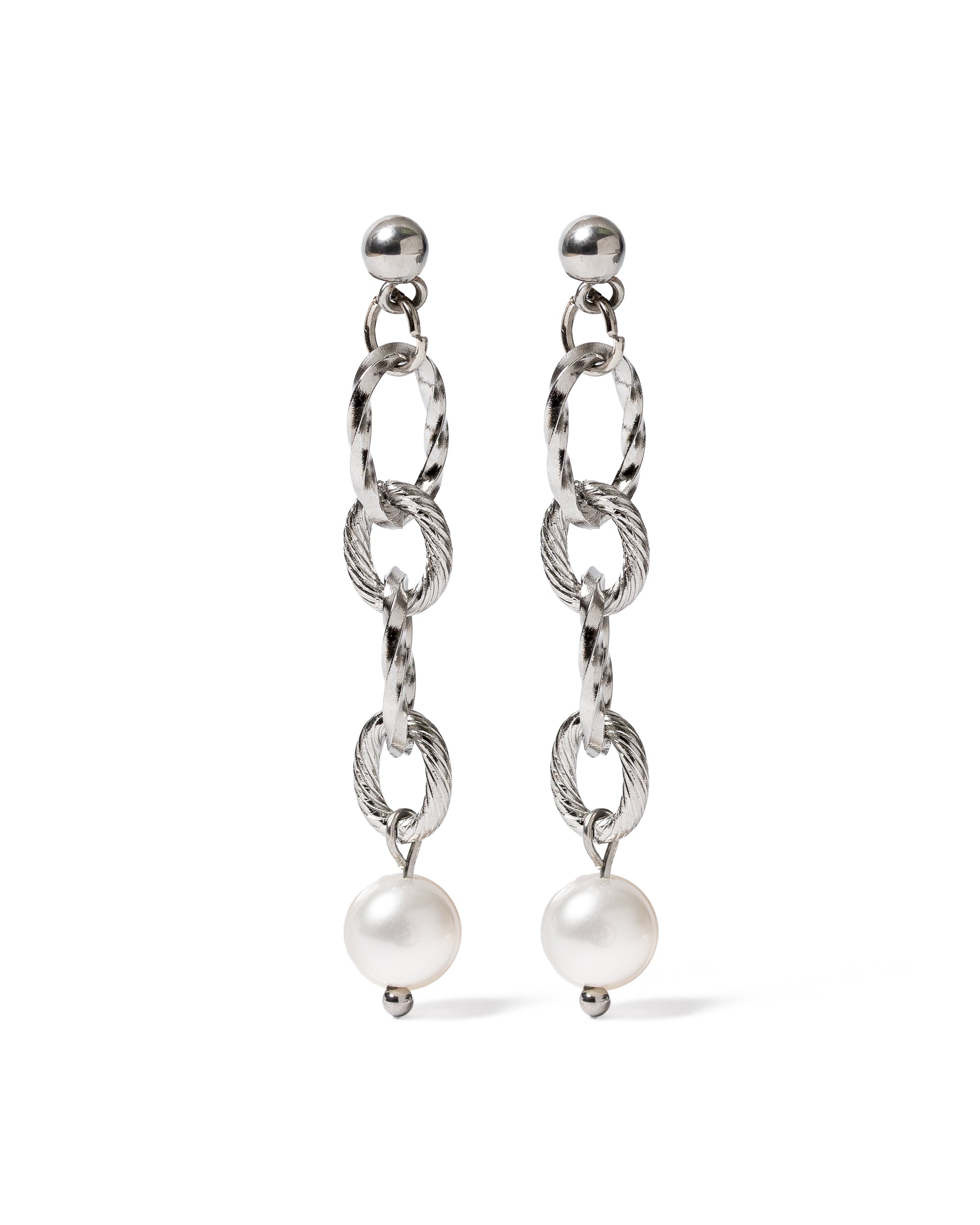 GREATNESS SILVER EARRINGS