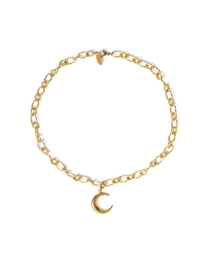 SCARED MOON NECKLACE